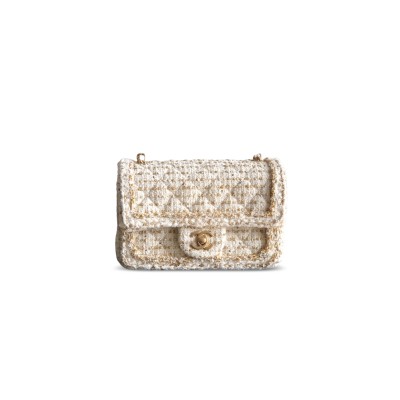 CHANEL MINI CLASSIC 11.12 HANDBAG (20*12*6cm)
